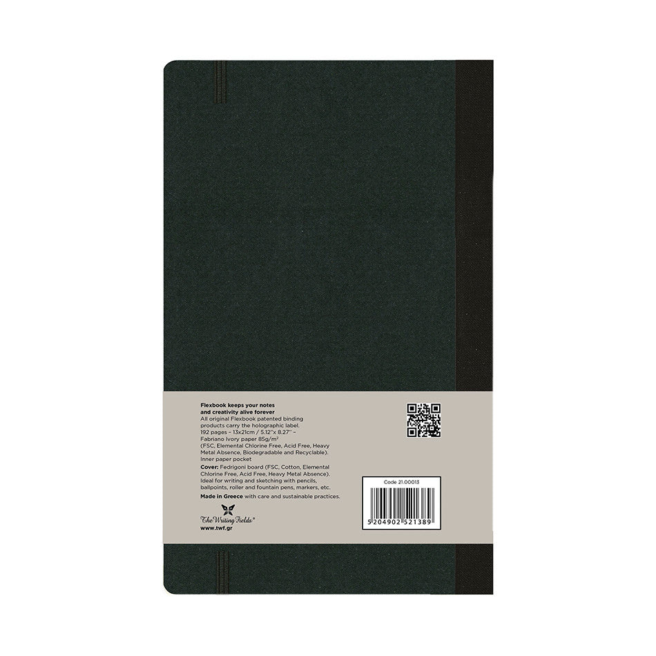Flexbook Flex Global Notebook Medium Black by Flexbook at Cult Pens