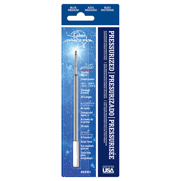 Fisher Space Pen PR Pressurised Ballpoint Refill Medium by Fisher Space Pen at Cult Pens