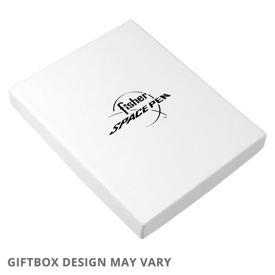 Fisher Space Pen Bullet Pressurised Ballpoint Pen Raw Brass with Tan Leather Case by Fisher Space Pen at Cult Pens