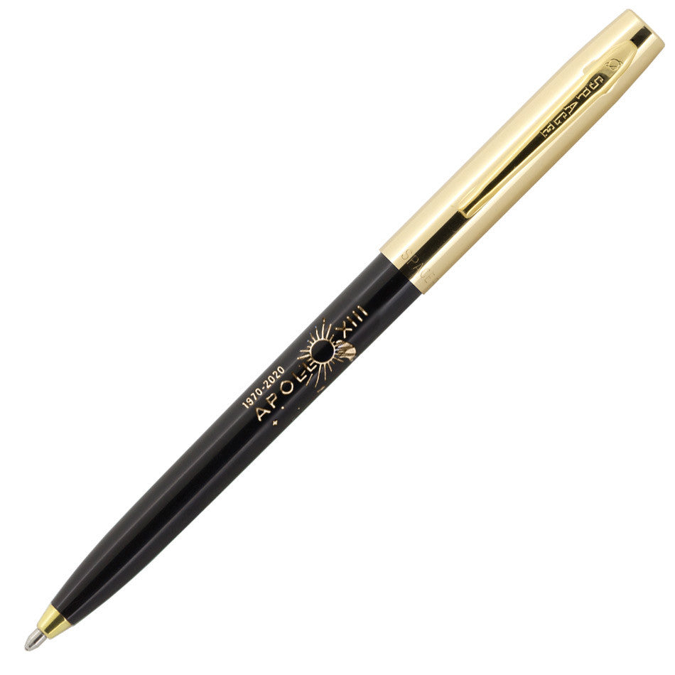Fisher Space Pen Cap-O-Matic Apollo 13 Anniversary Ballpoint Pen Brass Cap by Fisher Space Pen at Cult Pens