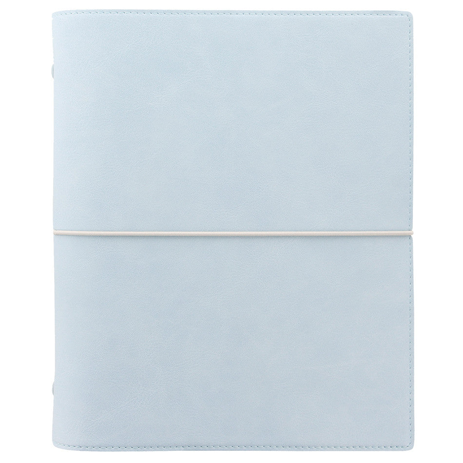 Filofax Domino A5 Organiser Soft Pale Blue by Filofax at Cult Pens