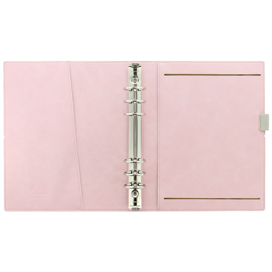 Filofax Domino A5 Organiser Soft Pale Pink by Filofax at Cult Pens