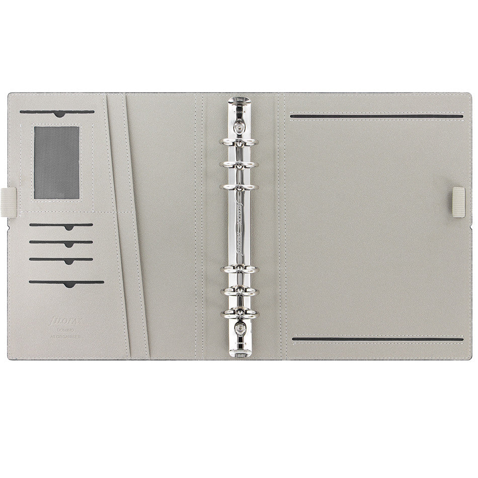 Filofax Domino A5 Organiser Black by Filofax at Cult Pens