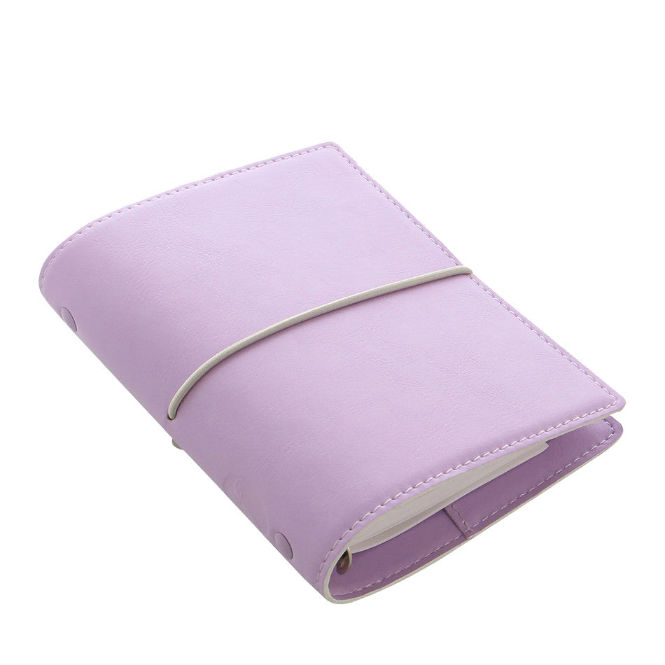 Filofax Domino Pocket Organiser Soft Orchid by Filofax at Cult Pens