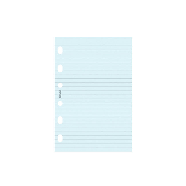 Filofax Notepaper Ruled Blue by Filofax at Cult Pens