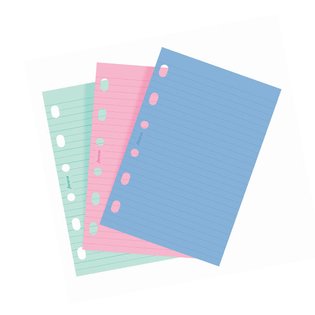 Filofax Fashion Ruled Notepaper Coloured by Filofax at Cult Pens