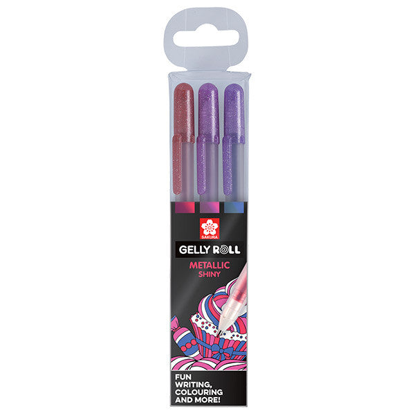 Gelly Roll Metallic Set of 3 by Gelly Roll at Cult Pens