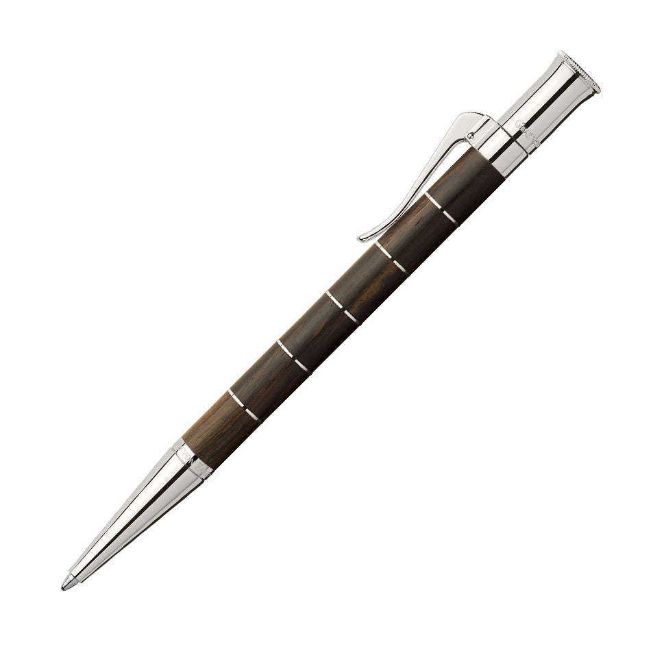 Graf von Faber-Castell Classic Anello Ballpoint Pen Grenadilla by Graf von Faber-Castell at Cult Pens
