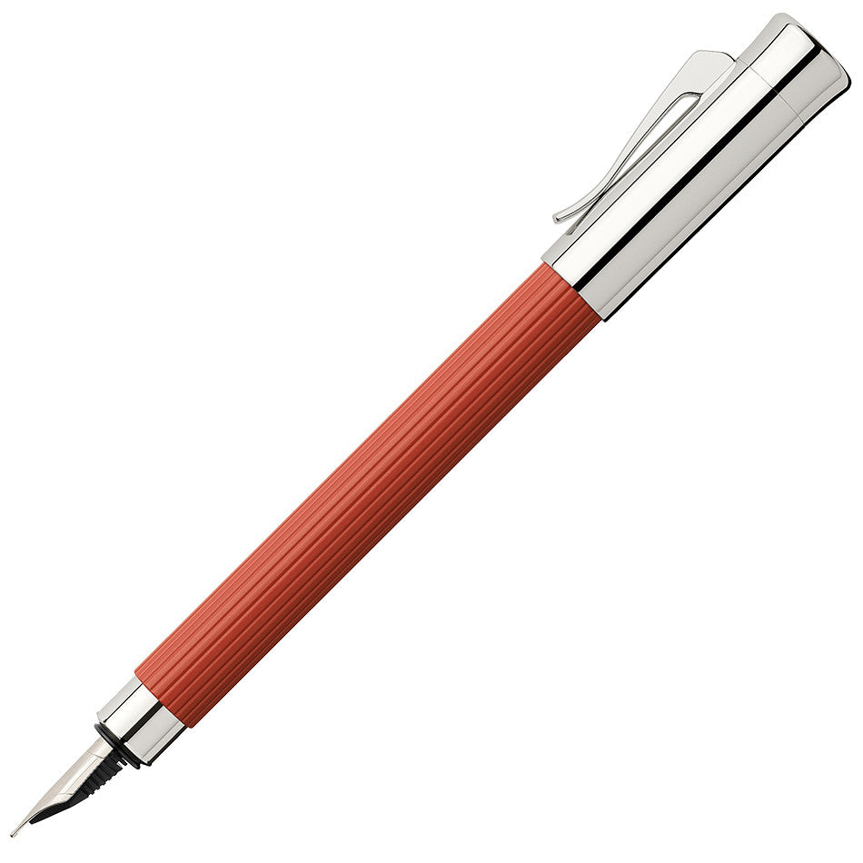 Graf von Faber-Castell Tamitio Fountain Pen India Red by Graf von Faber-Castell at Cult Pens