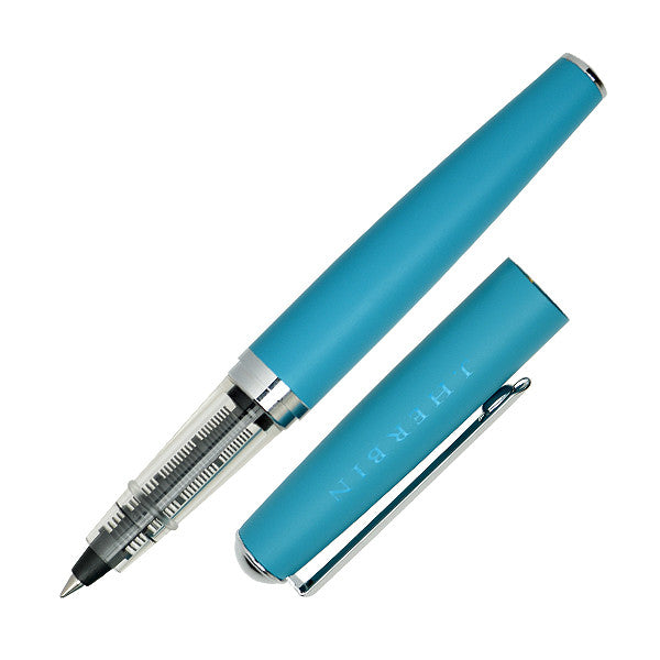 Herbin Metal Barrel Ink Rollerball Pen by Herbin at Cult Pens