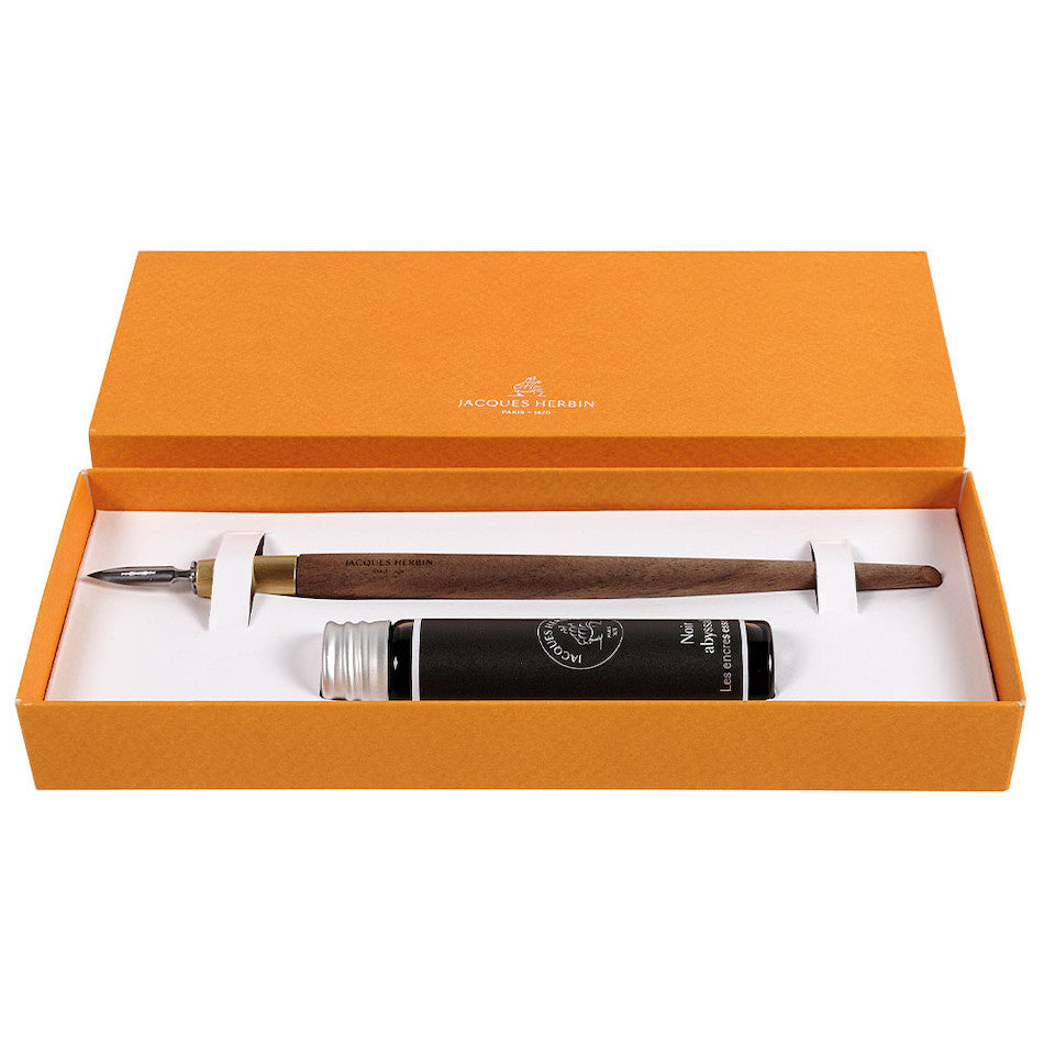 Jacques Herbin Wooden Penholder Set by Herbin at Cult Pens