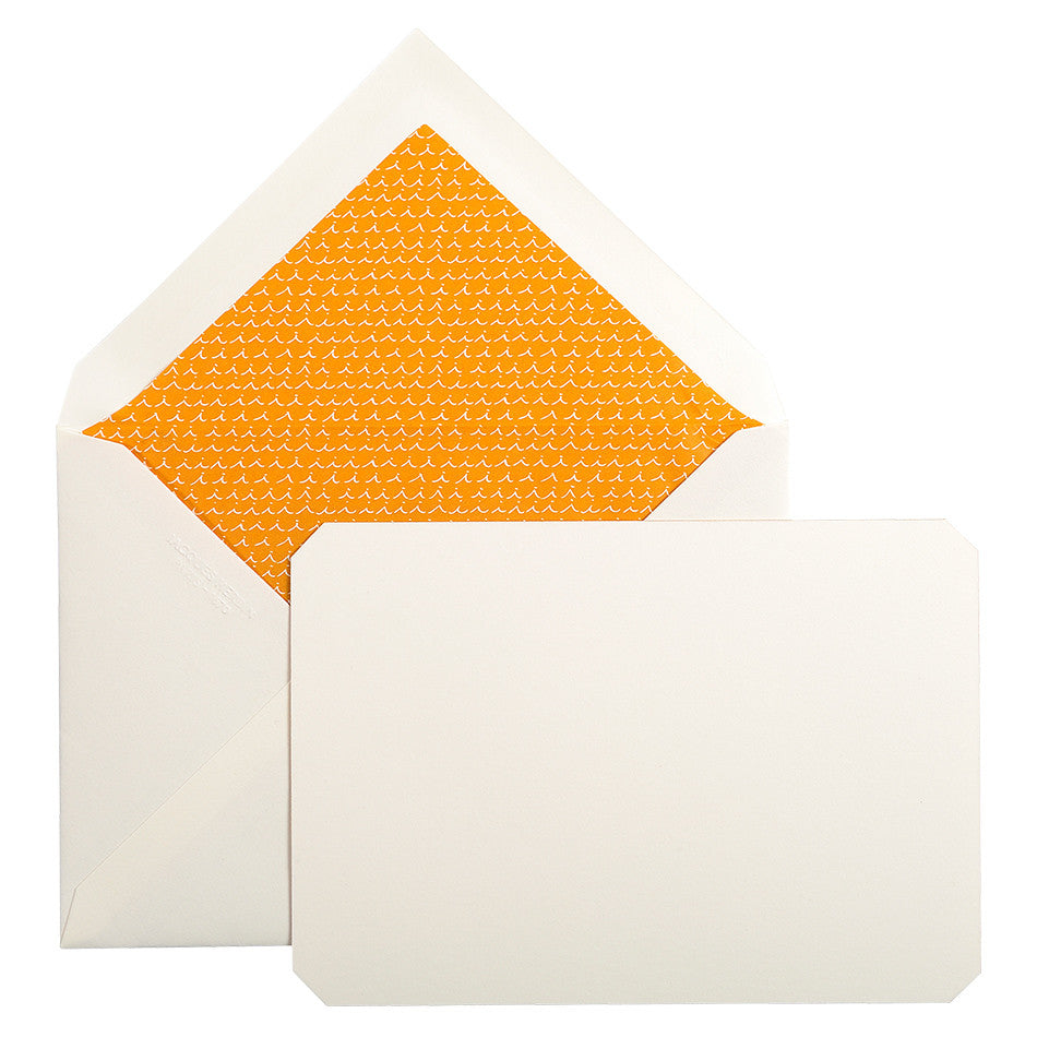 Jacques Herbin Card and Envelope Set C6 Amber by Herbin at Cult Pens