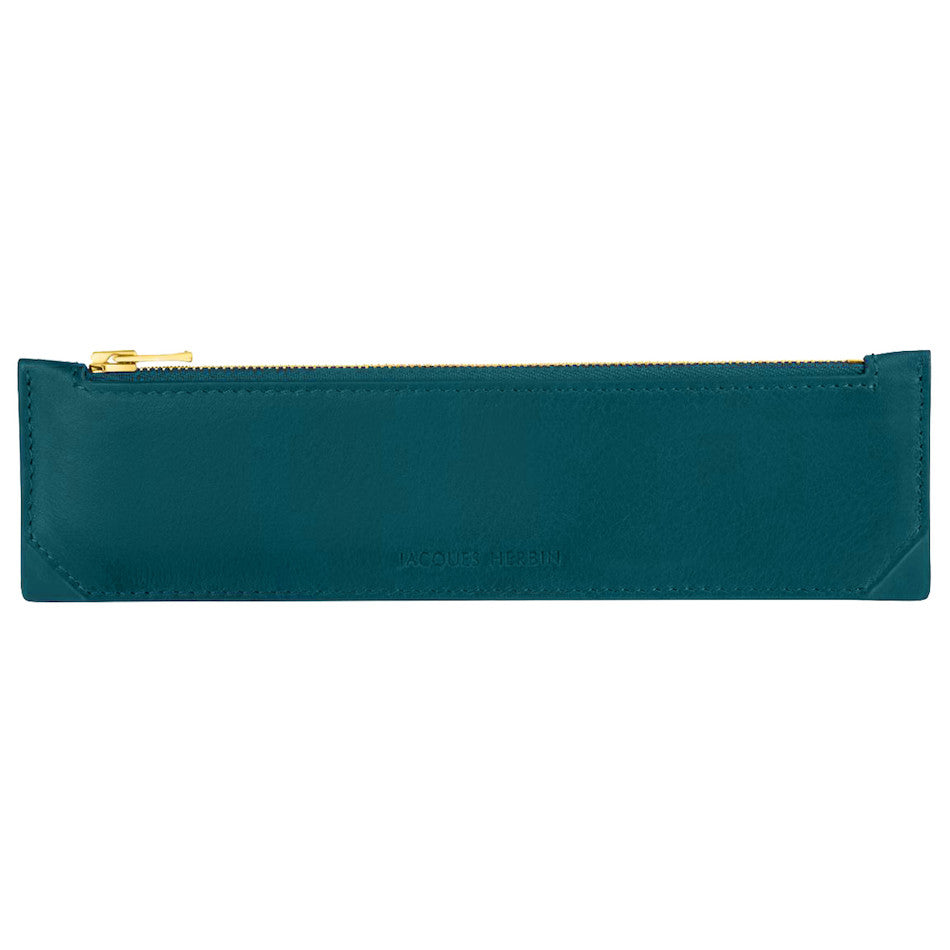 Jacques Herbin Pencil Case Small Emerald by Herbin at Cult Pens