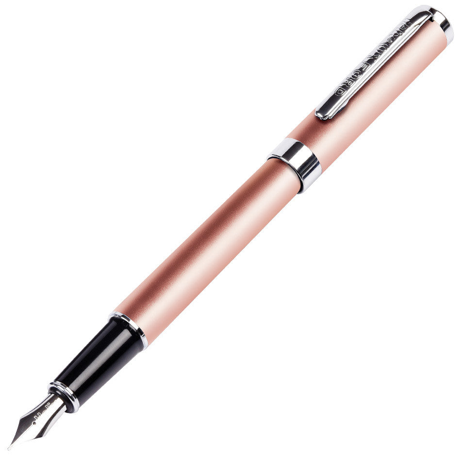 Helix Oxford Premium Writing Fountain Pen Rose Gold by Helix Oxford at Cult Pens