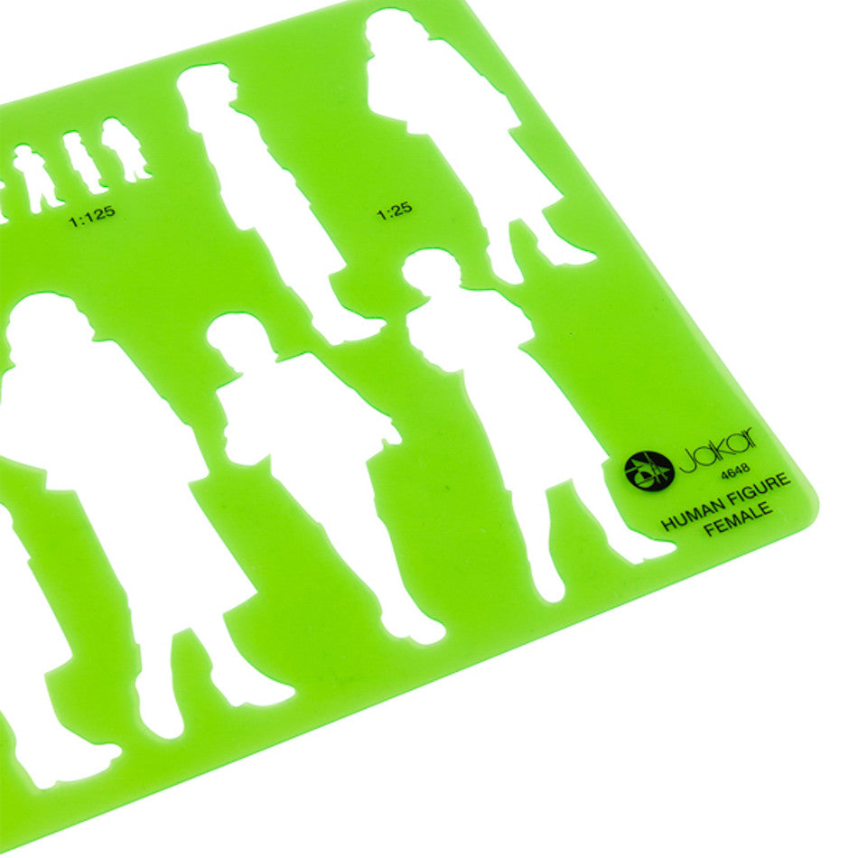 Jakar Female Human Figure Template by Jakar at Cult Pens