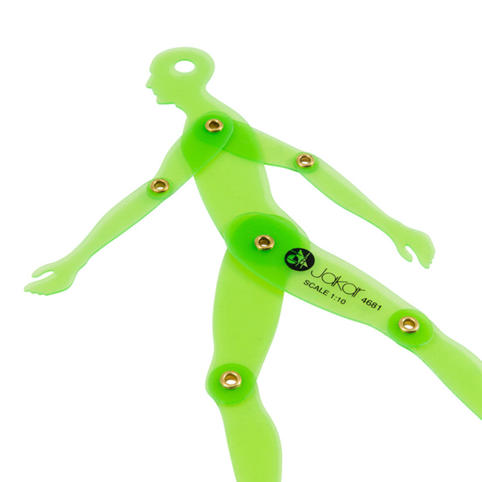 Jakar Male Human Silhouette Movable Template by Jakar at Cult Pens