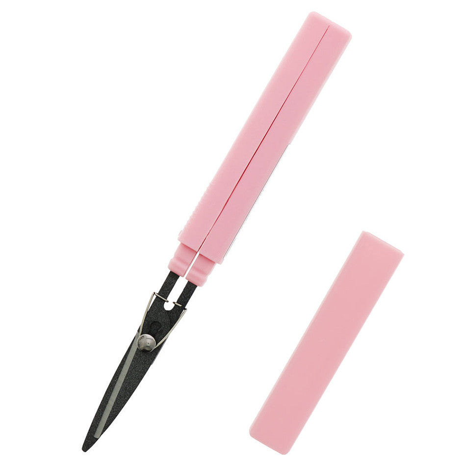 Sun-Star Stickyle Akeruno Scissors + Box Cutter Pink by Sun-Star at Cult Pens