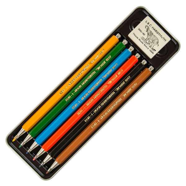 Koh-I-Noor Versatil 5217 Clutch Pencils Set of 6 by Koh-I-Noor at Cult Pens