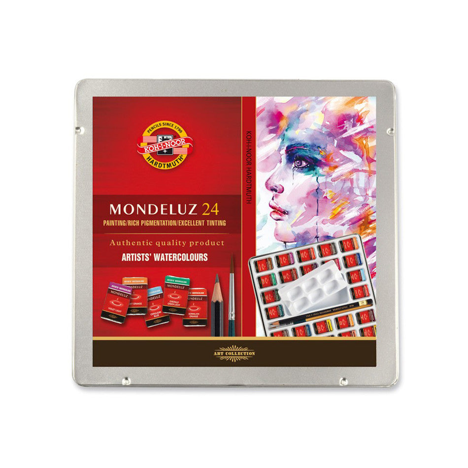 Koh-I-Noor Artists Aquarell Colours Set of 24 by Koh-I-Noor at Cult Pens