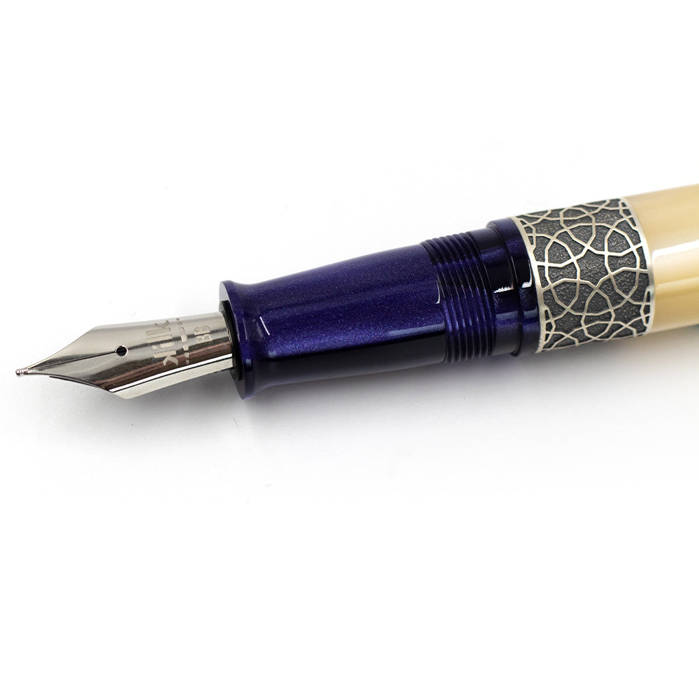 Kilk Celestial Fountain Pen Purple & Cream by Kilk at Cult Pens