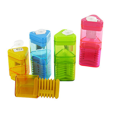 KUM Correc-Tri Sharpener plus Eraser by KUM at Cult Pens