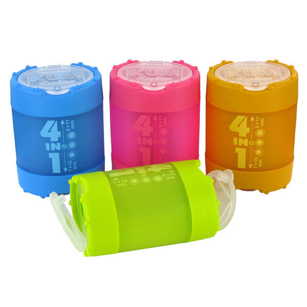 KUM 4-in-1 Pencil Sharpener by KUM at Cult Pens