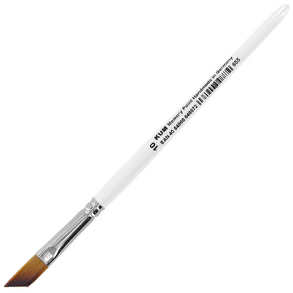 KUM Memory Point Angled Shader Paintbrush by KUM at Cult Pens