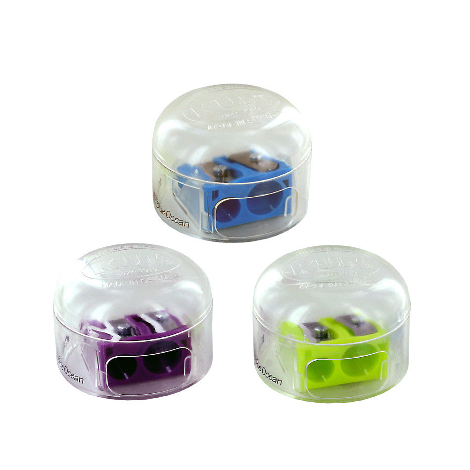 KUM Blue Ocean K2 Sharpener 2-in-1 Dome by KUM at Cult Pens