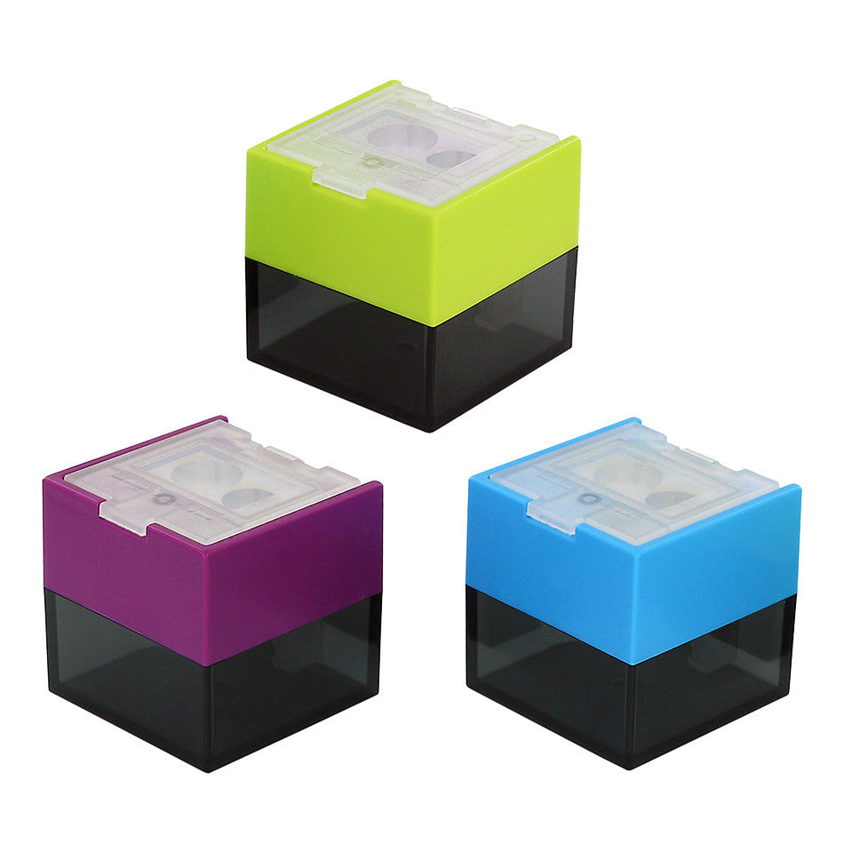 KUM Blue Ocean M2 Sharpener 3-in-1 Cube by KUM at Cult Pens