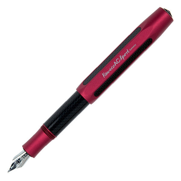 Kaweco AC Sport Fountain Pen Red by Kaweco at Cult Pens