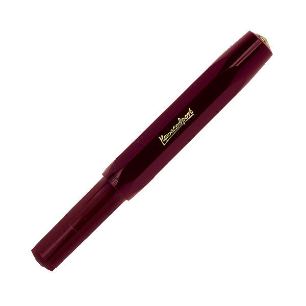 Kaweco Classic Sport Fountain Pen Bordeaux Red by Kaweco at Cult Pens