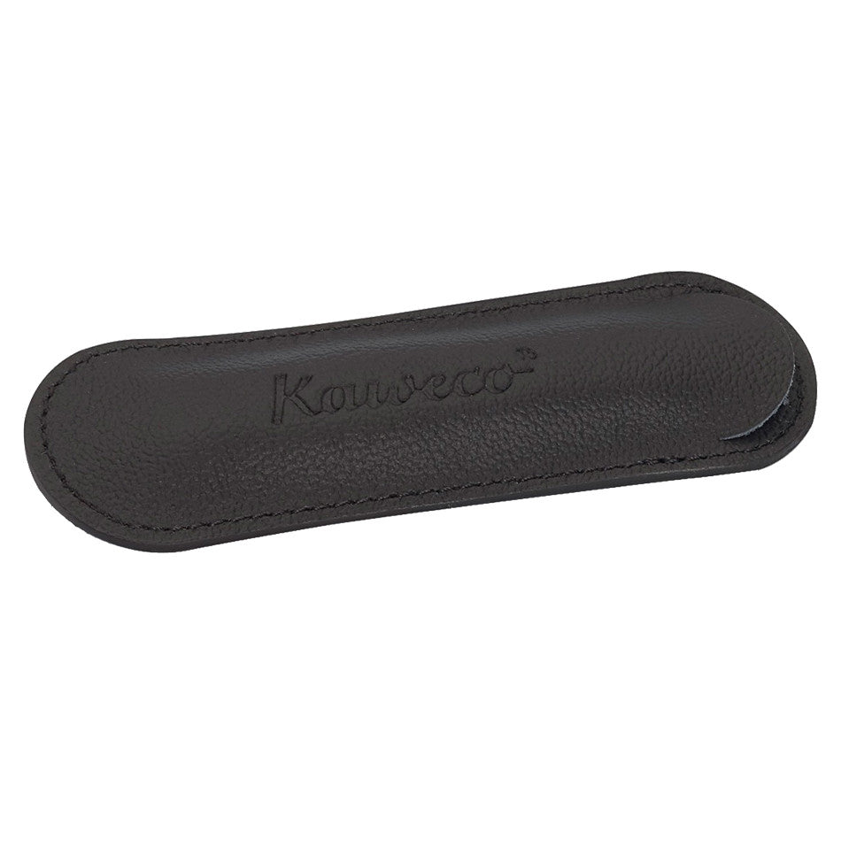 Kaweco Liliput 2 Pen Eco Leather Pouch - Black by Kaweco at Cult Pens