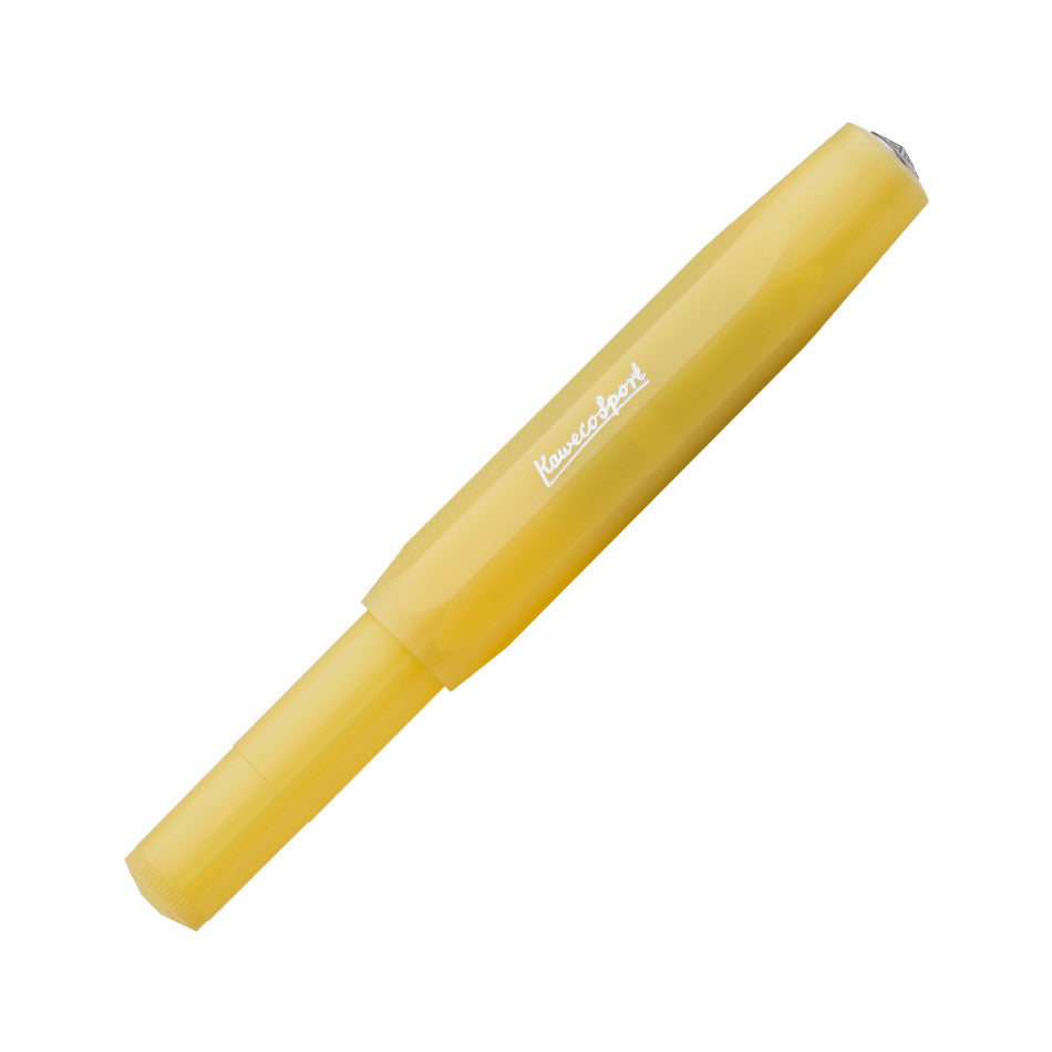 Kaweco Frosted Sport Fountain Pen Sweet Banana by Kaweco at Cult Pens