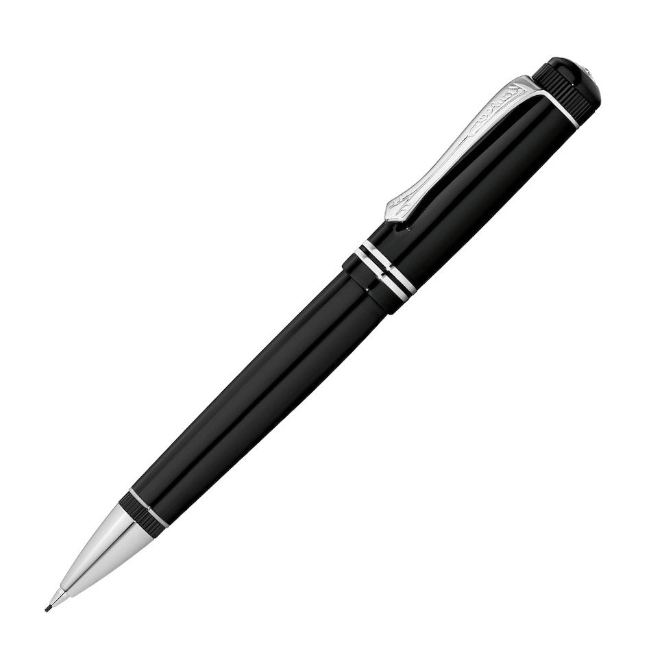 Kaweco Dia 2 Mechanical Pencil 0.7 Black with Chrome Trim