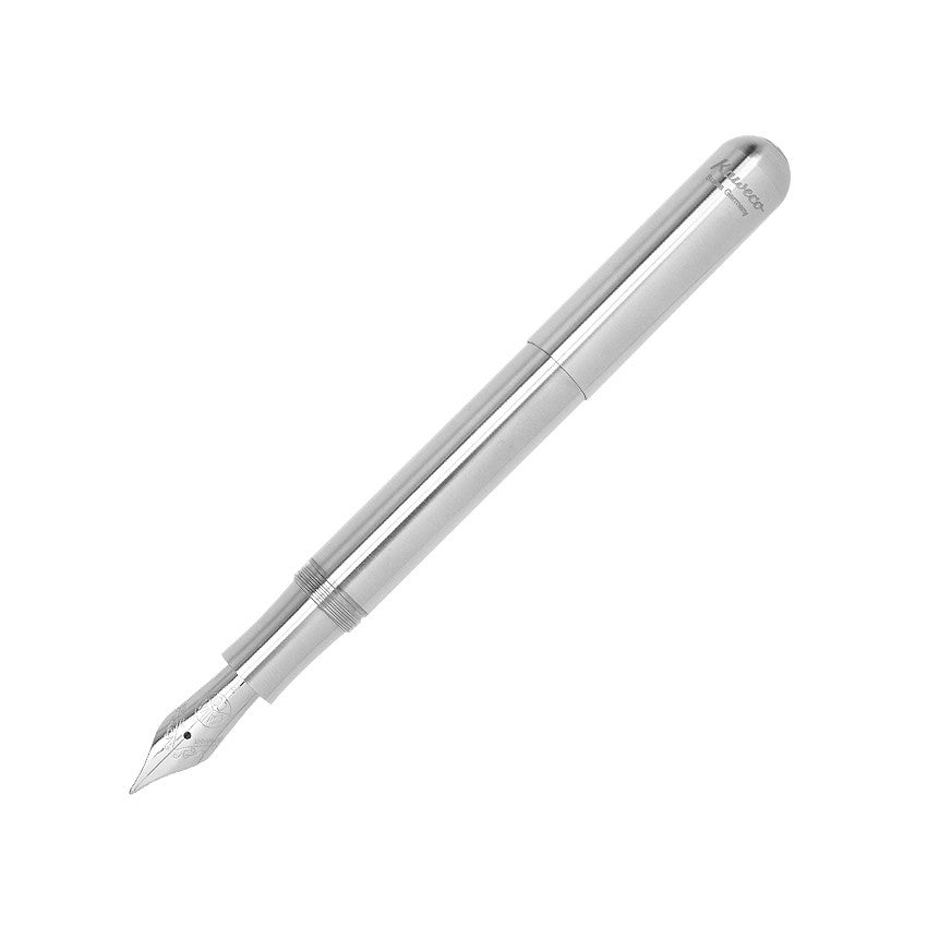 Kaweco Supra Fountain Pen Stainless Steel by Kaweco at Cult Pens