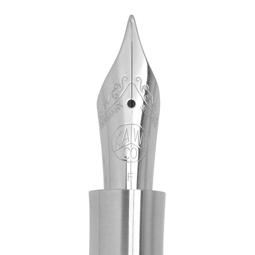 Kaweco Supra Fountain Pen Stainless Steel by Kaweco at Cult Pens