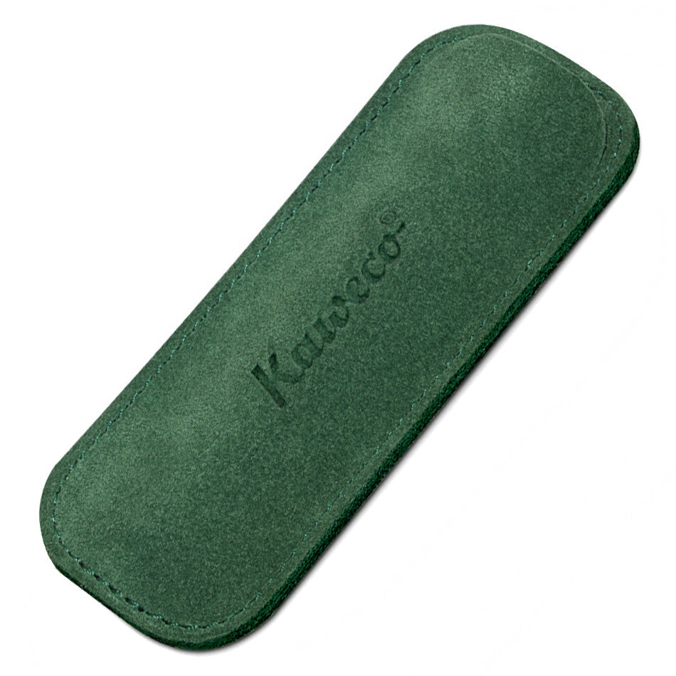 Kaweco Eco Velour Pen Pouch for Two Sport Pens Green by Kaweco at Cult Pens