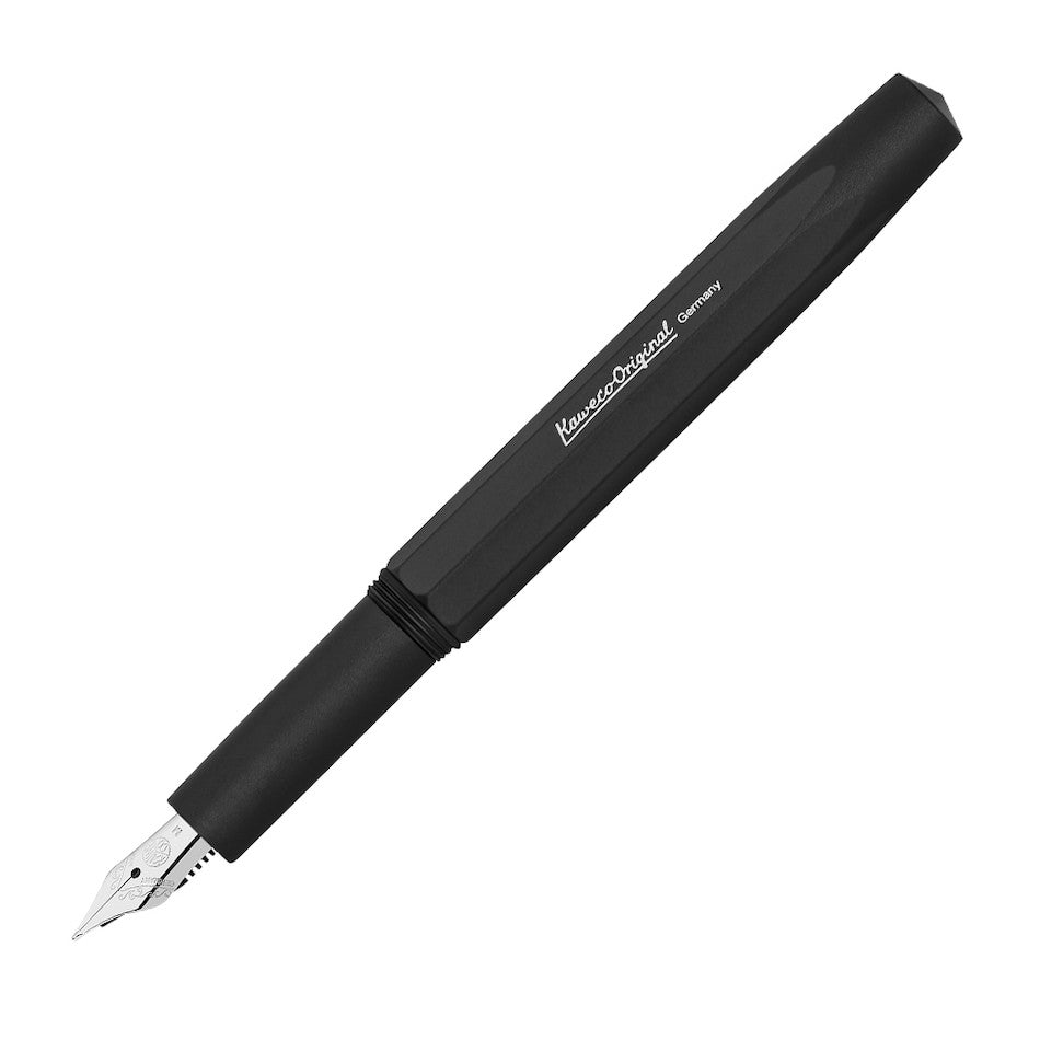 Kaweco Original Fountain Pen Black Chrome 060 by Kaweco at Cult Pens