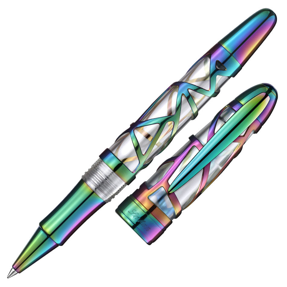 Laban Skeleton Rollerball Pen Rainbow by Laban at Cult Pens