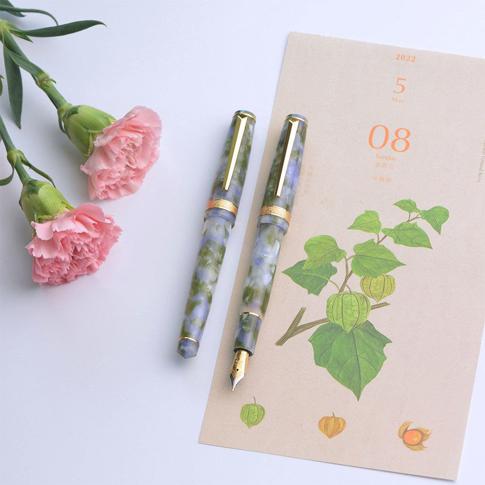 Laban Rosa Fountain Pen Lilac by Laban at Cult Pens