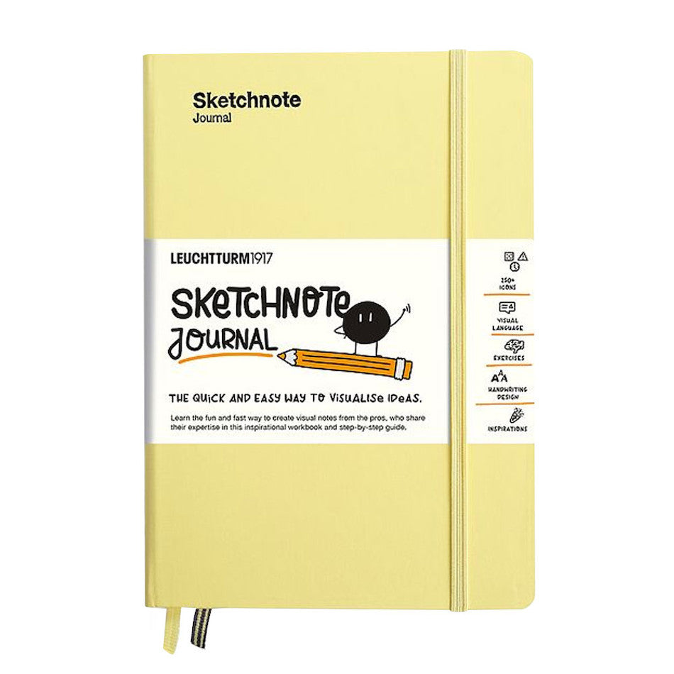 LEUCHTTURM1917 Sketchnote Journal Medium Vanilla by LEUCHTTURM1917 at Cult Pens