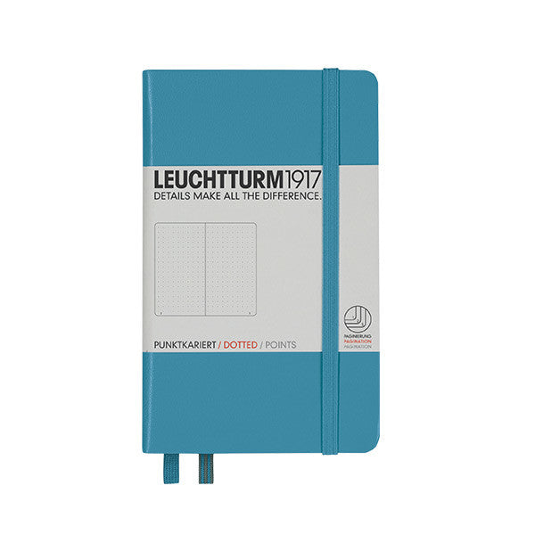 LEUCHTTURM1917 Hardcover Notebook Pocket Nordic Blue by LEUCHTTURM1917 at Cult Pens