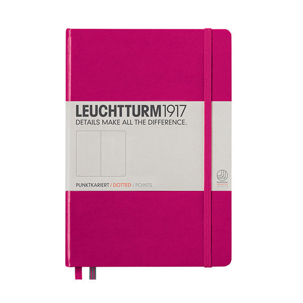 LEUCHTTURM1917 Hardcover Notebook Medium Berry by LEUCHTTURM1917 at Cult Pens