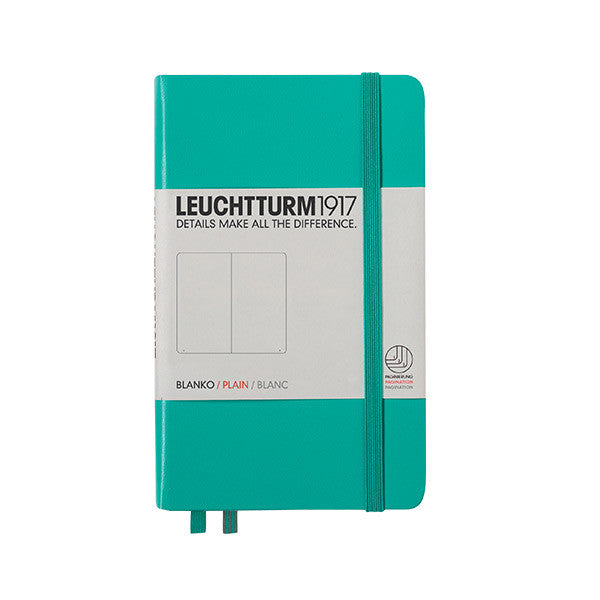 LEUCHTTURM1917 Hardcover Notebook Pocket Emerald by LEUCHTTURM1917 at Cult Pens