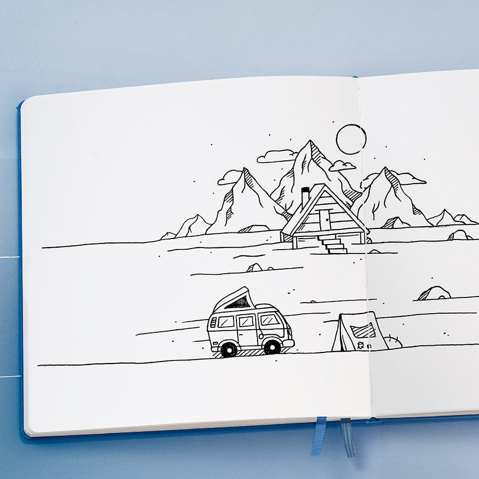 LEUCHTTURM1917 Sketchbook Square Lemon by LEUCHTTURM1917 at Cult Pens