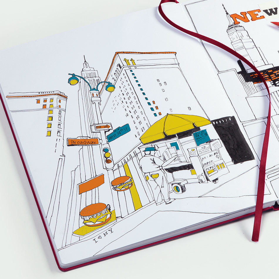 LEUCHTTURM1917 Sketchbook Medium Lemon by LEUCHTTURM1917 at Cult Pens