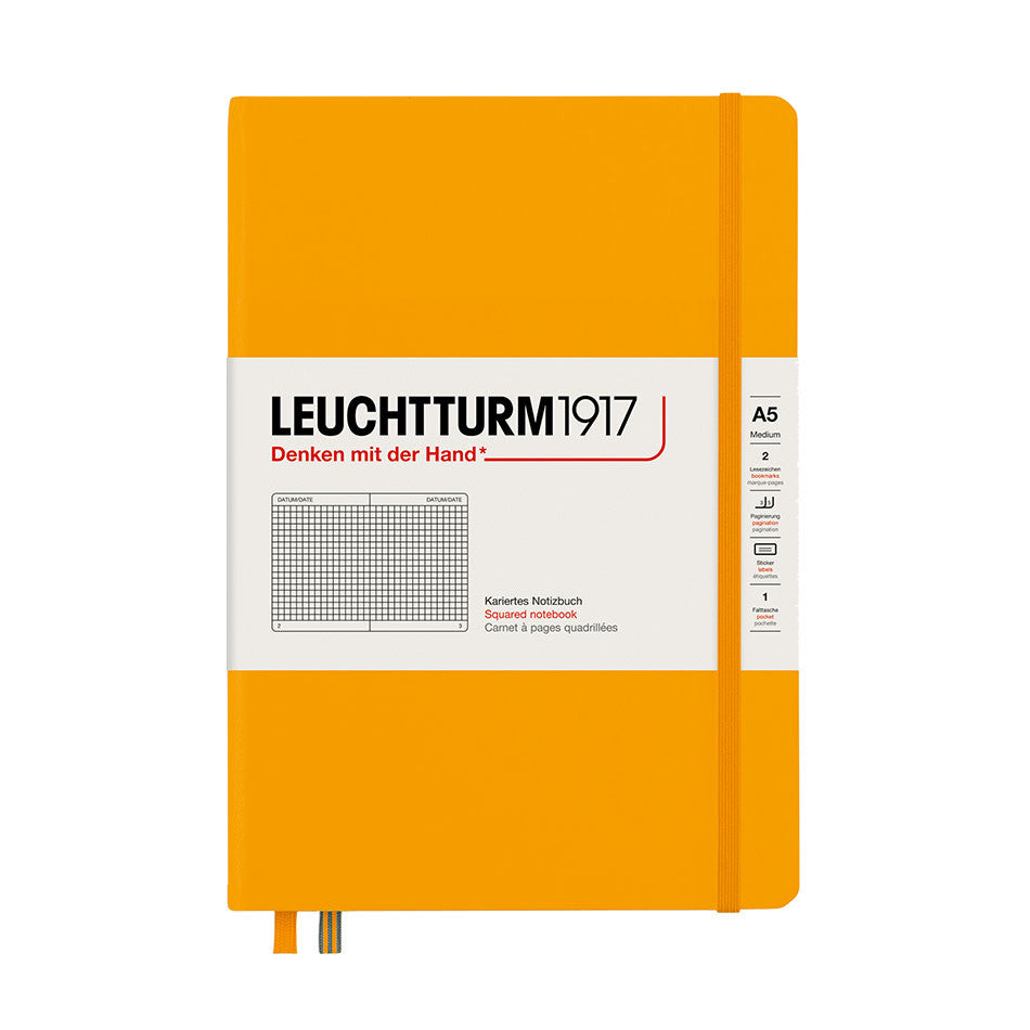 LEUCHTTURM1917 Hardcover Notebook Medium Rising Sun by LEUCHTTURM1917 at Cult Pens