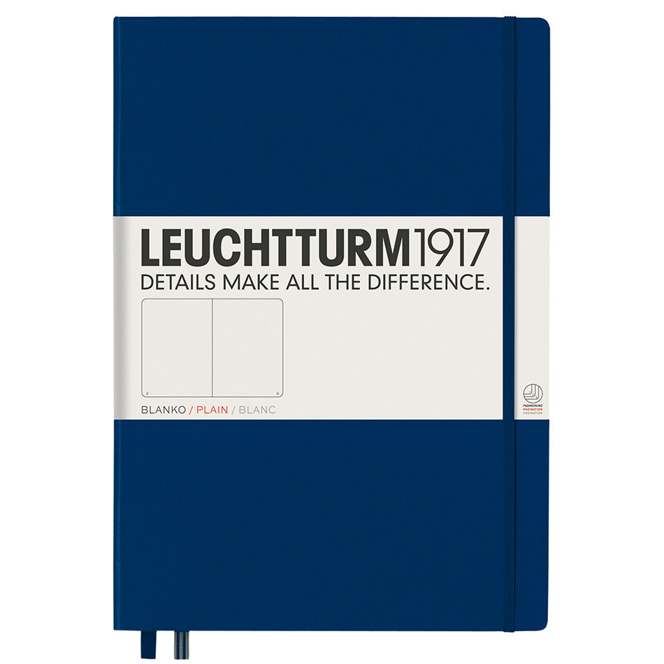 LEUCHTTURM1917 Hardcover Notebook Master Classic Navy by LEUCHTTURM1917 at Cult Pens