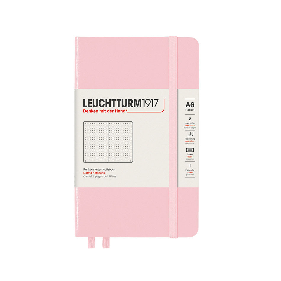 LEUCHTTURM1917 Hardcover Notebook Pocket Powder by LEUCHTTURM1917 at Cult Pens