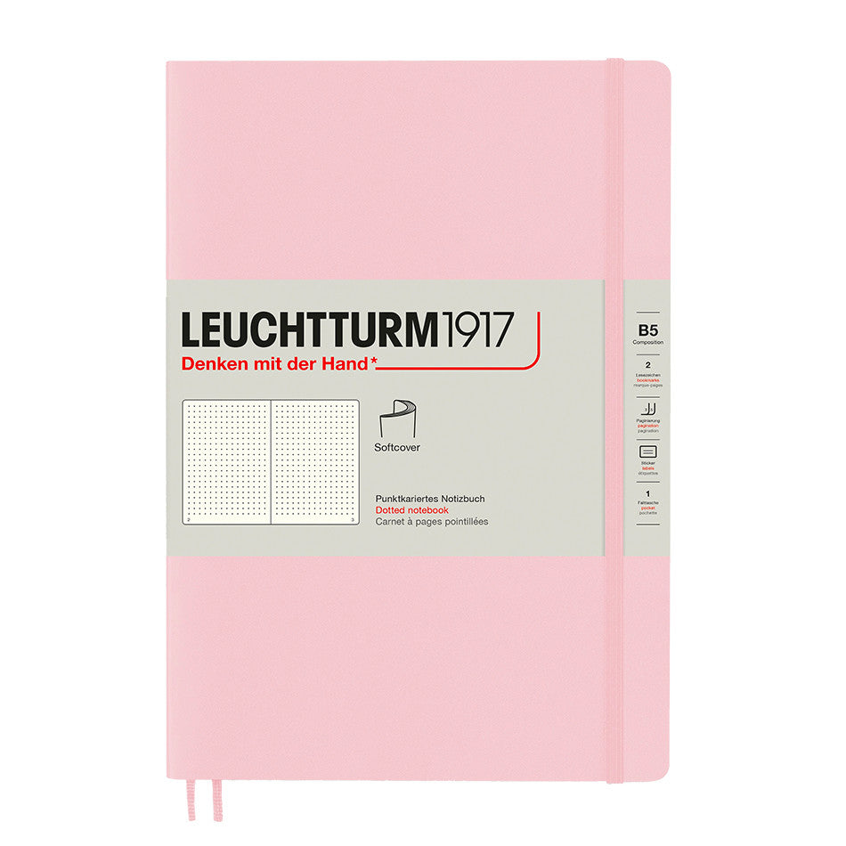 LEUCHTTURM1917 Softcover Notebook B5 Powder by LEUCHTTURM1917 at Cult Pens
